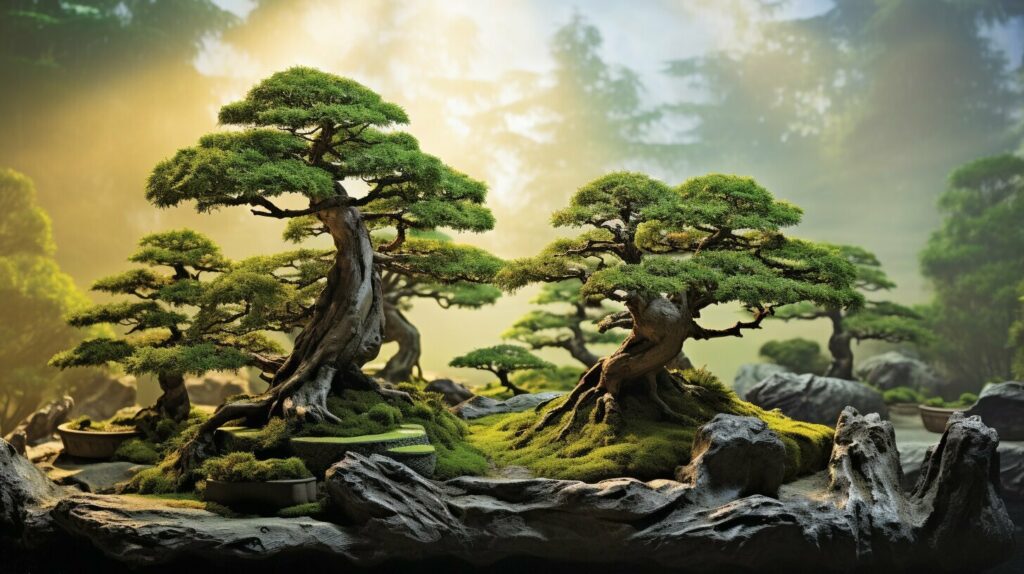 Evergreen Bonsai Trees