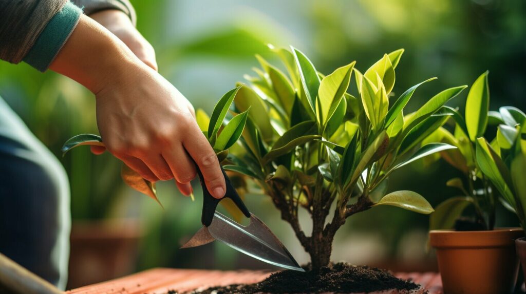ZZ Plant Browning Leaves