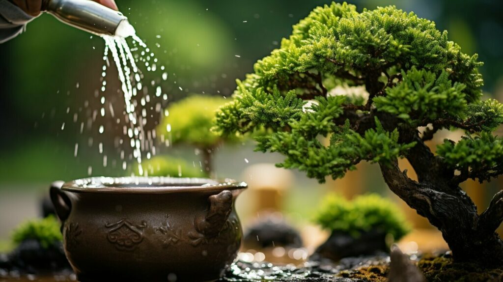 best practices for watering bonsai