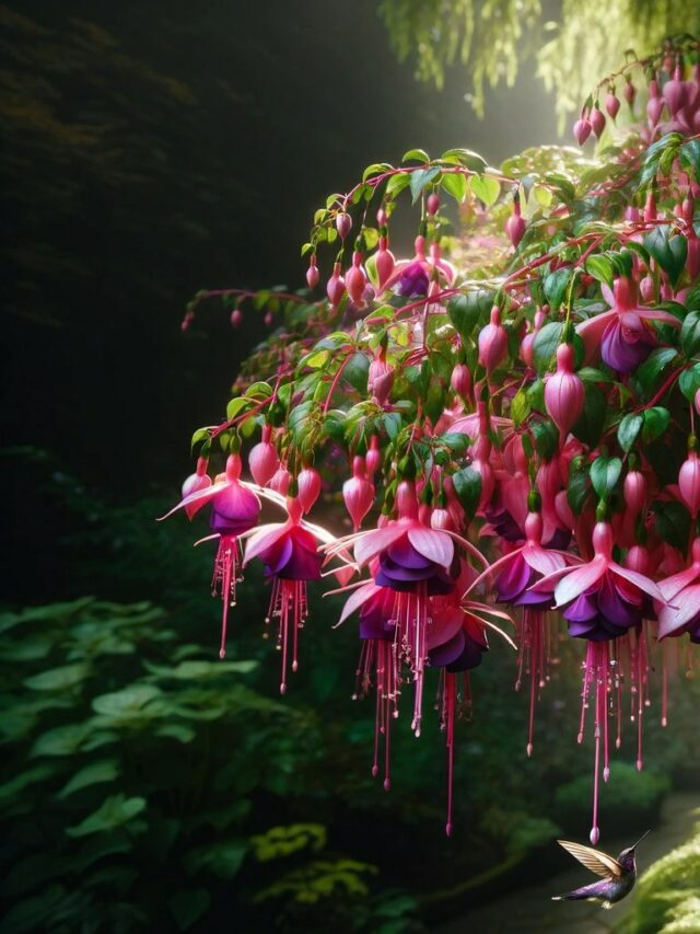 Hardy Fuchsia: Sun-Loving Hummingbird Allure