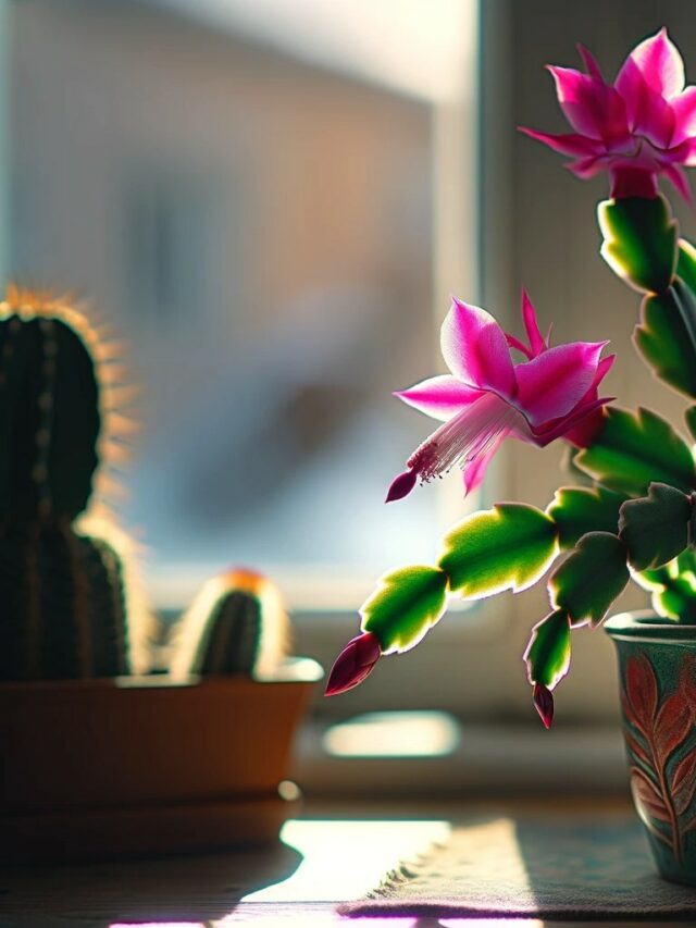 Kid-Friendly Christmas Cactus Houseplant