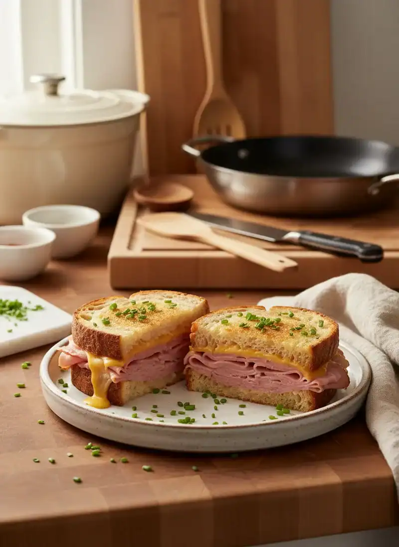 Basic Ham and Cheese Sandwiches (for Dinner)