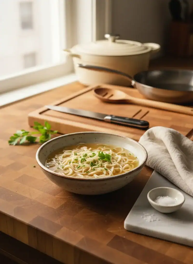 Flavorless Instant Ramen