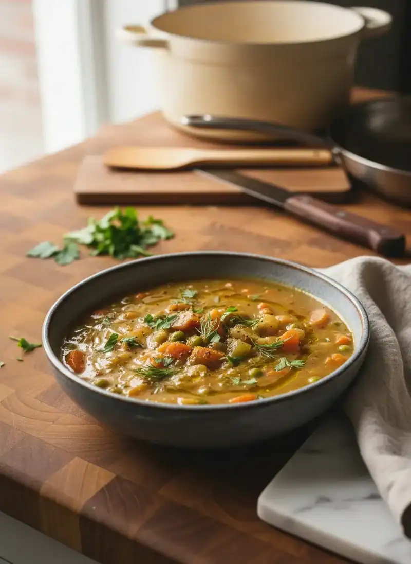 The Mushy Vegetable Soup
