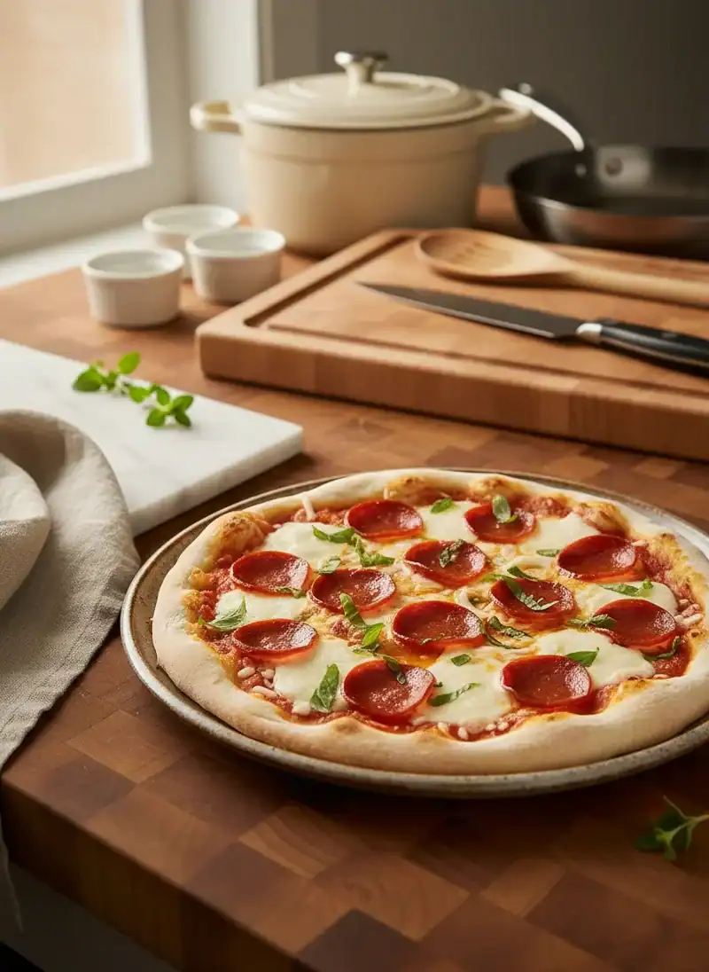 Undercooked Frozen Pizza