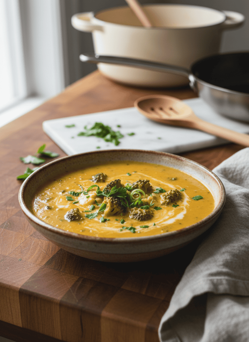 Broccoli Cheddar Soup