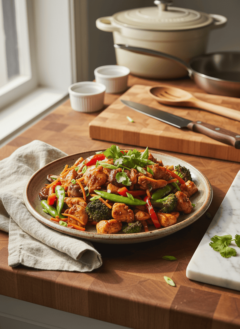 Chicken and Veggie Stir-Fry