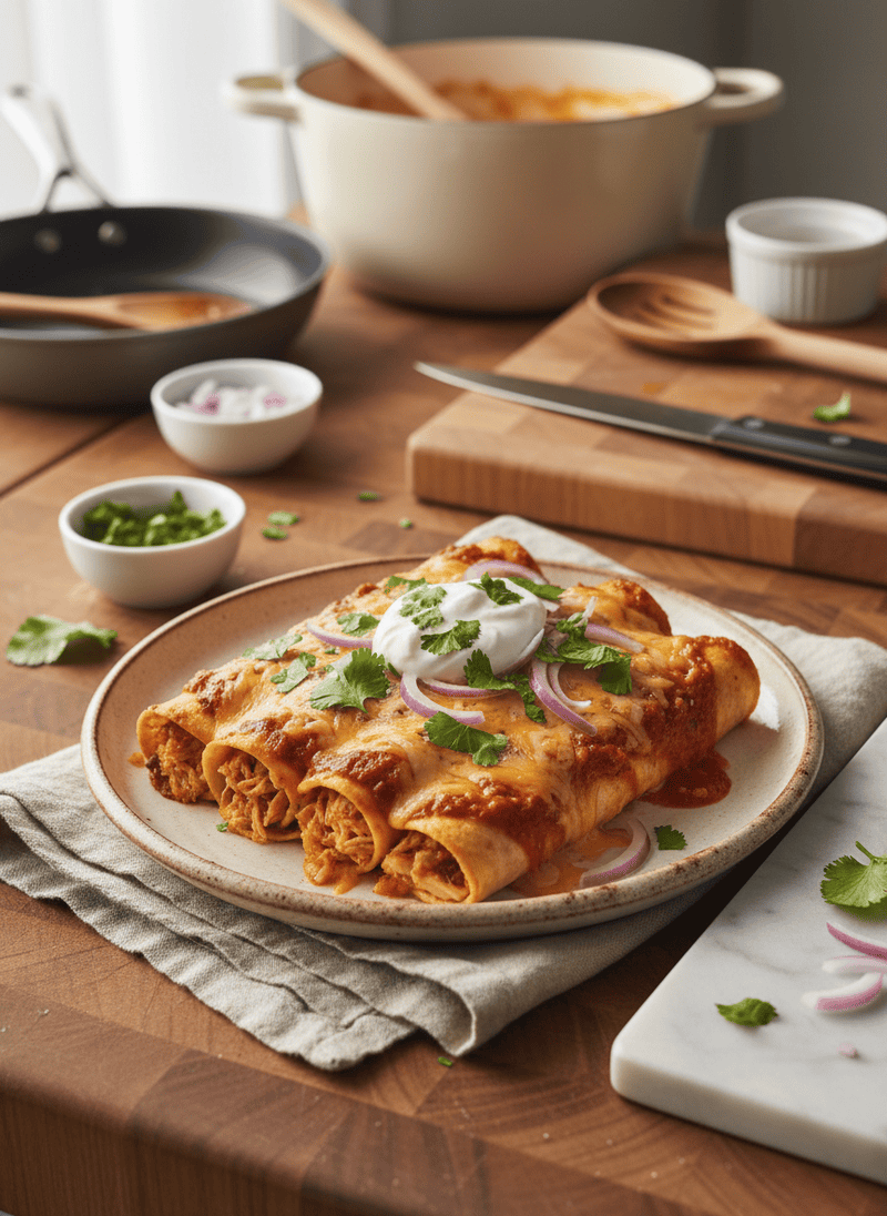 Chicken Enchiladas