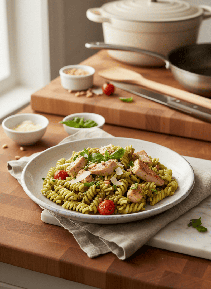 Chicken Pesto Pasta