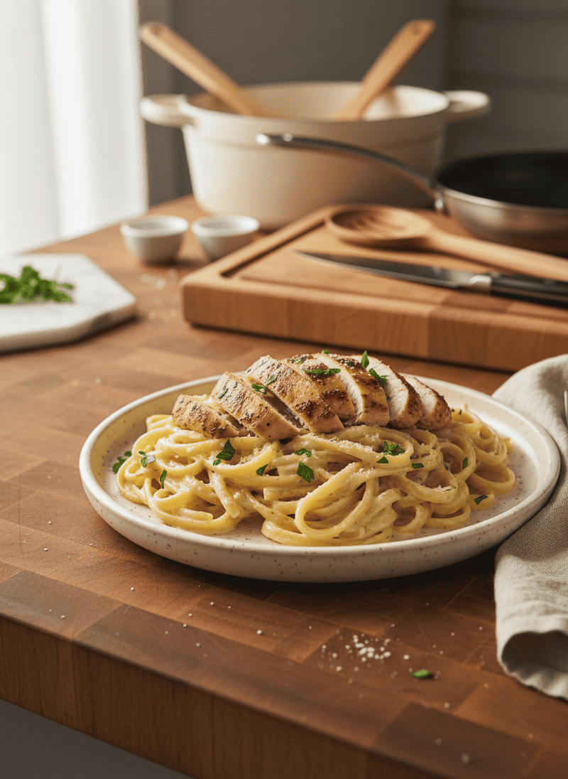Creamy Chicken Alfredo