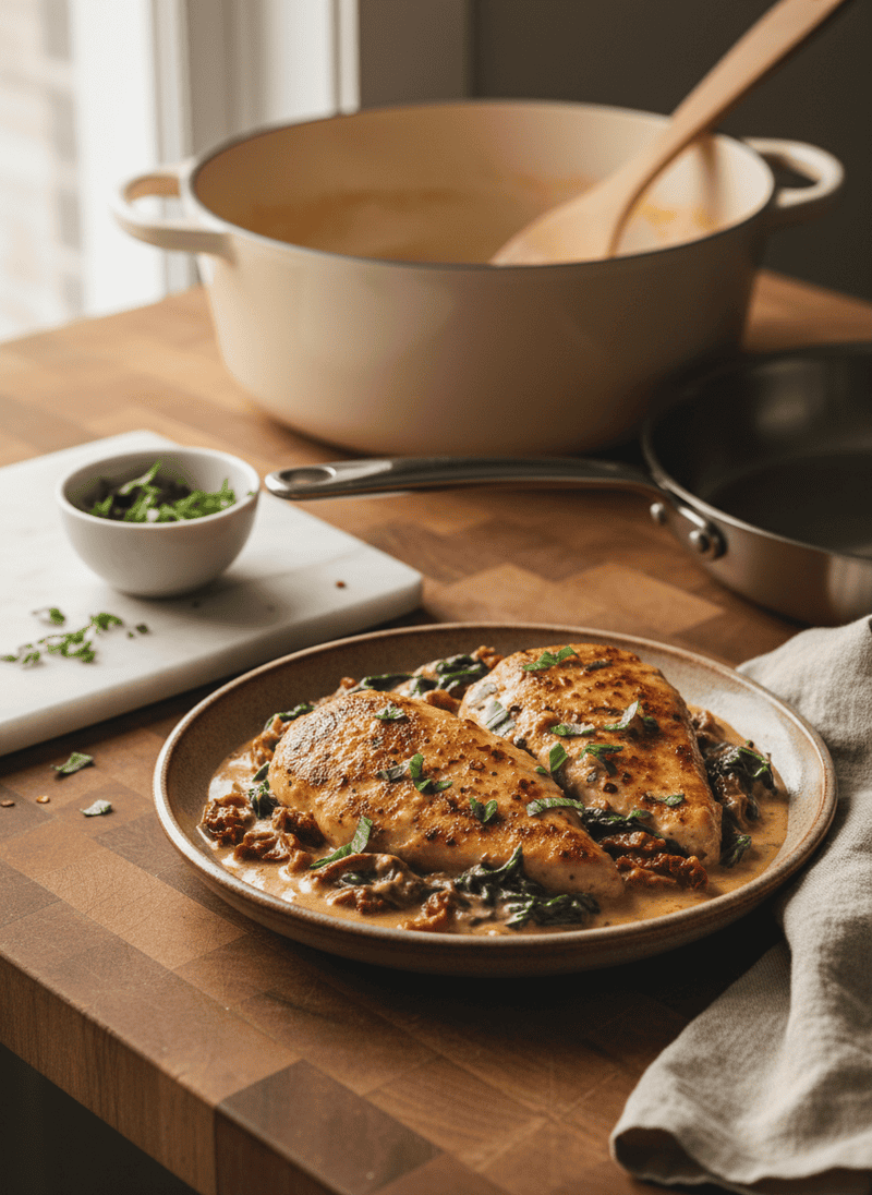 Creamy Tuscan Chicken