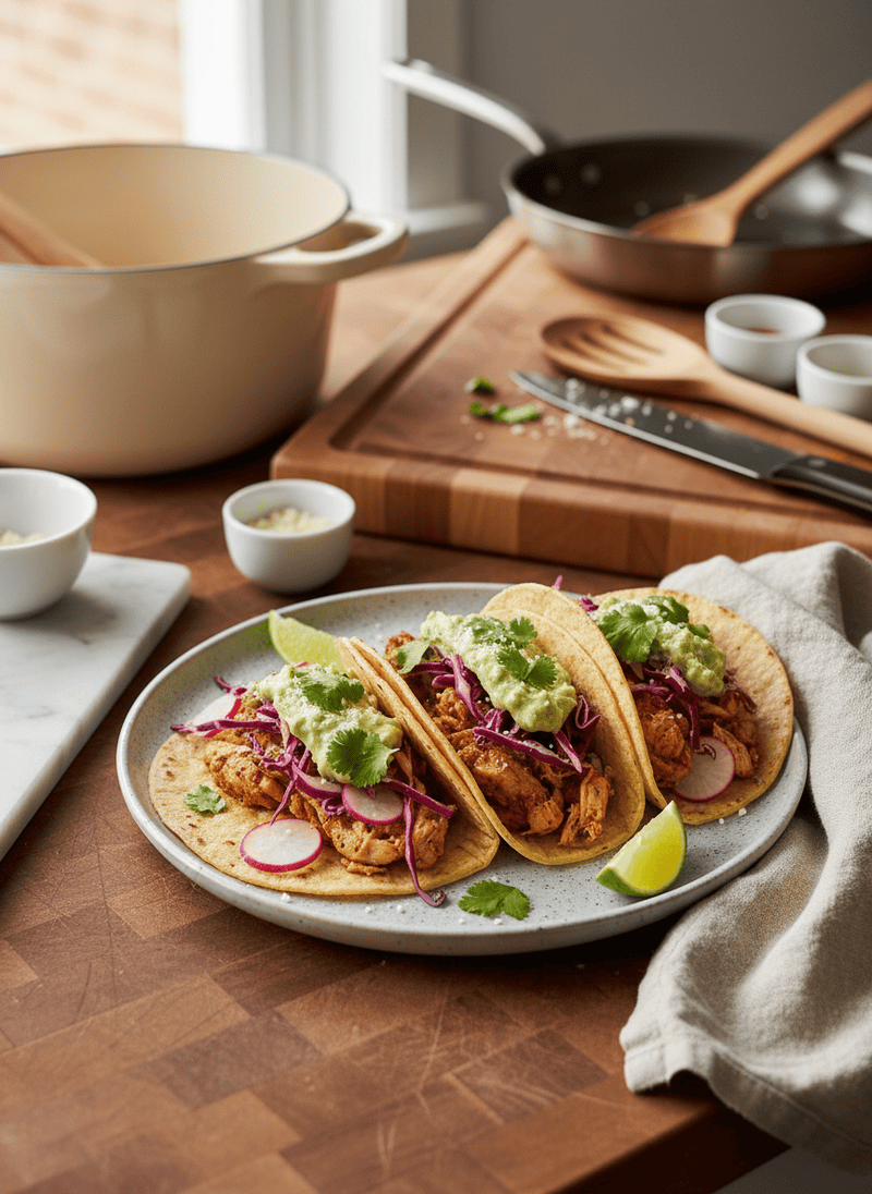 Quick Chicken Tacos