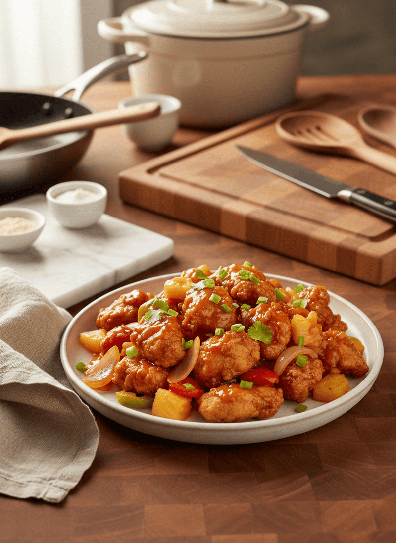 Sweet and Sour Chicken