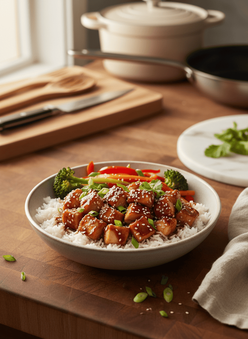 Teriyaki Chicken Bowls