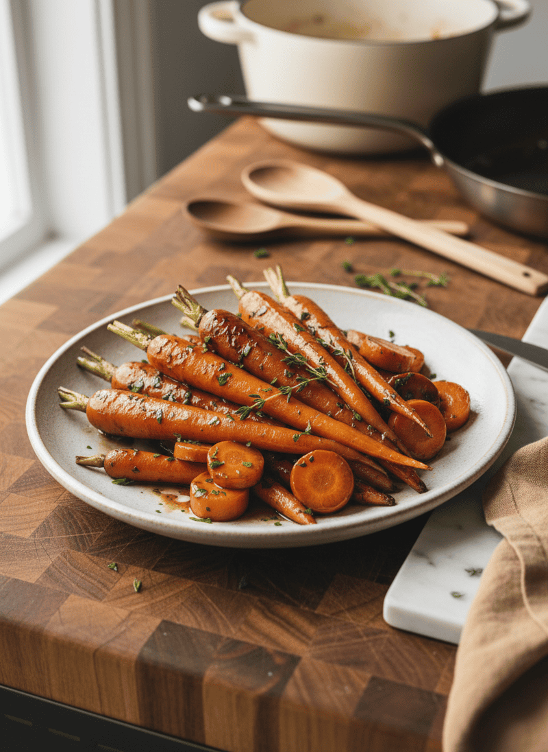 Balsamic Glazed Carrots