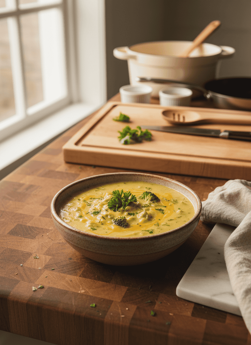 Broccoli Cheddar Soup