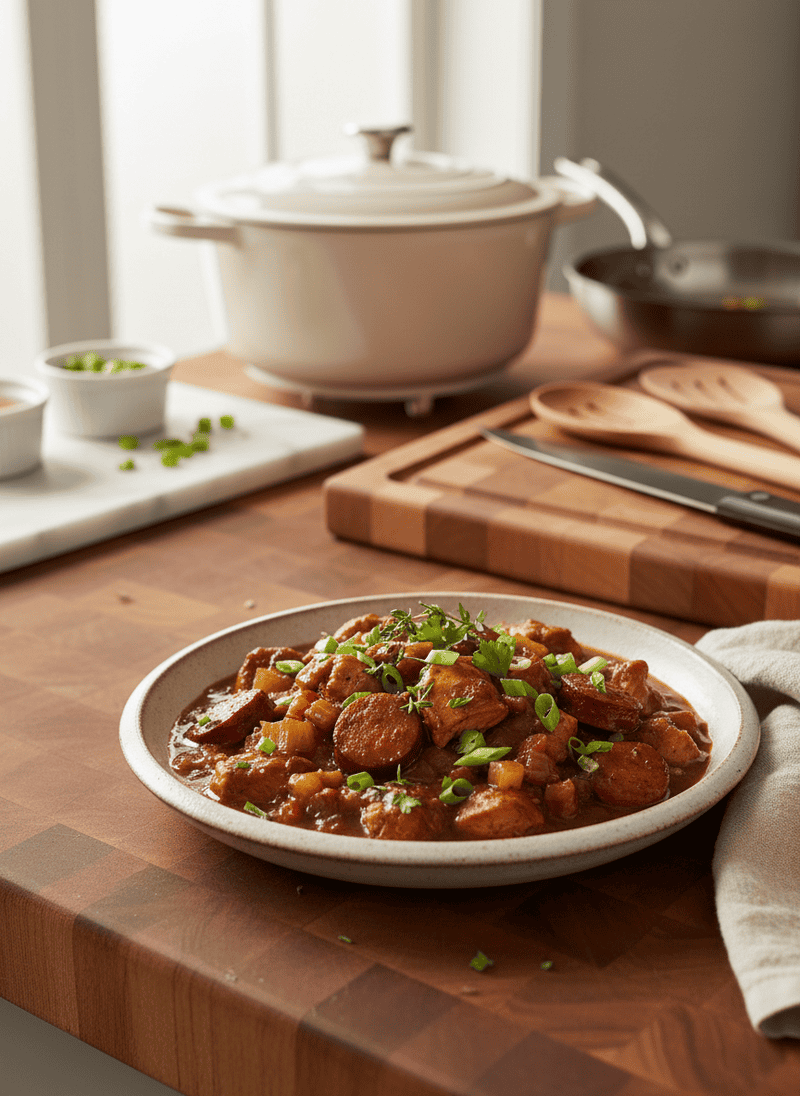Chicken and Sausage Gumbo