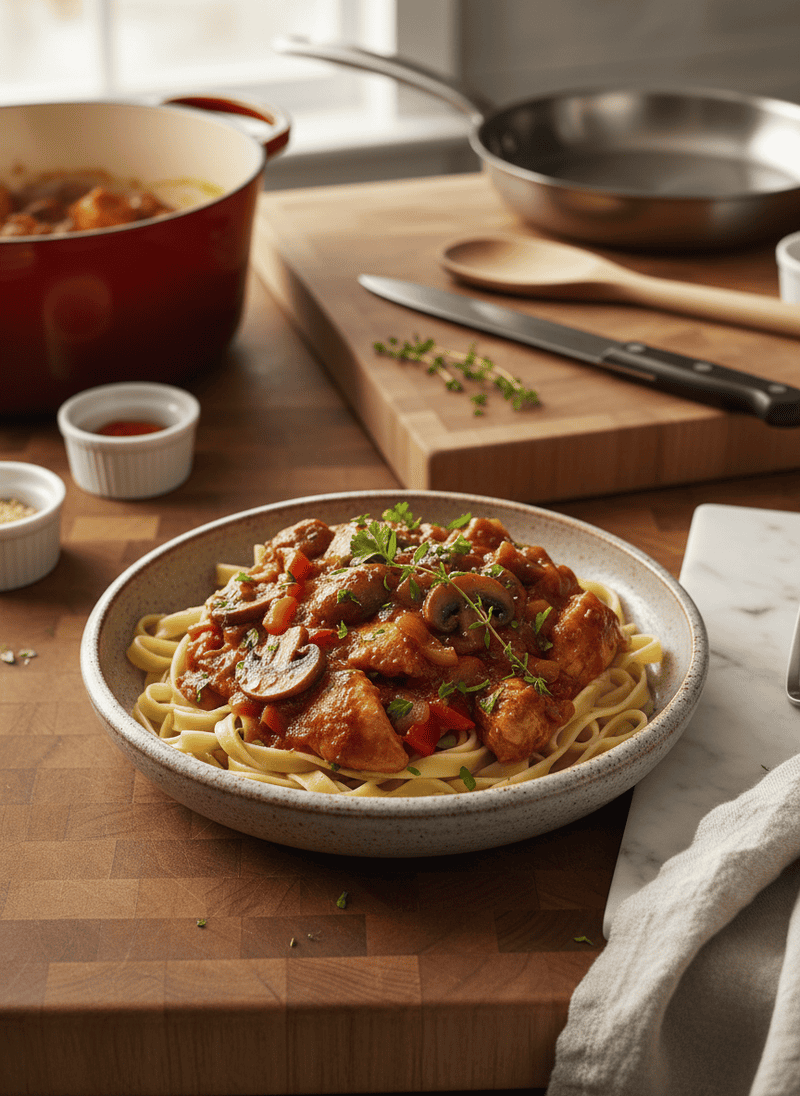 Chicken Cacciatore