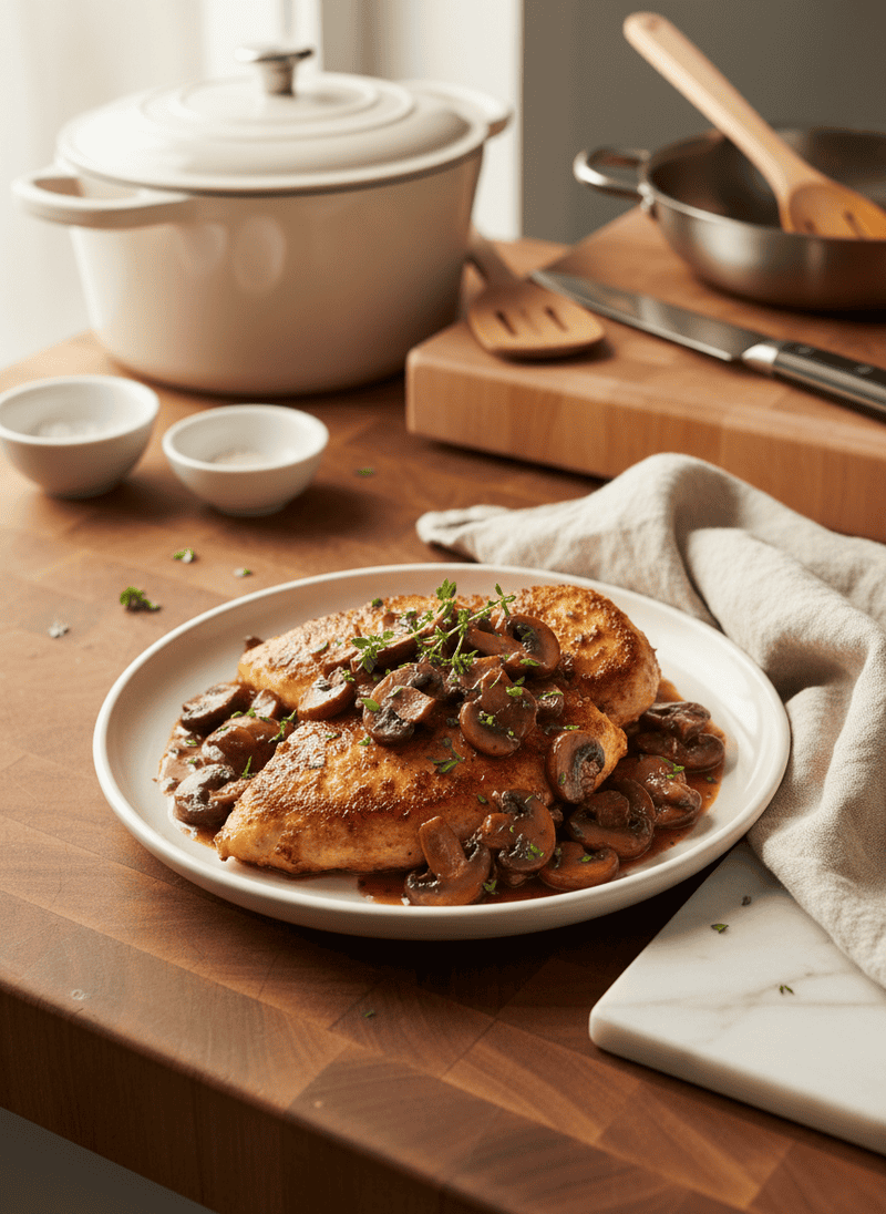 Chicken Marsala
