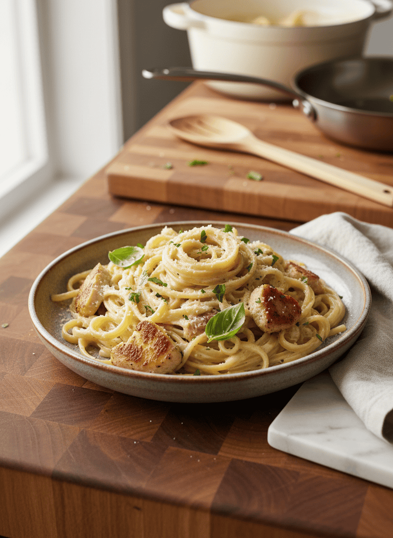 Creamy Chicken Alfredo