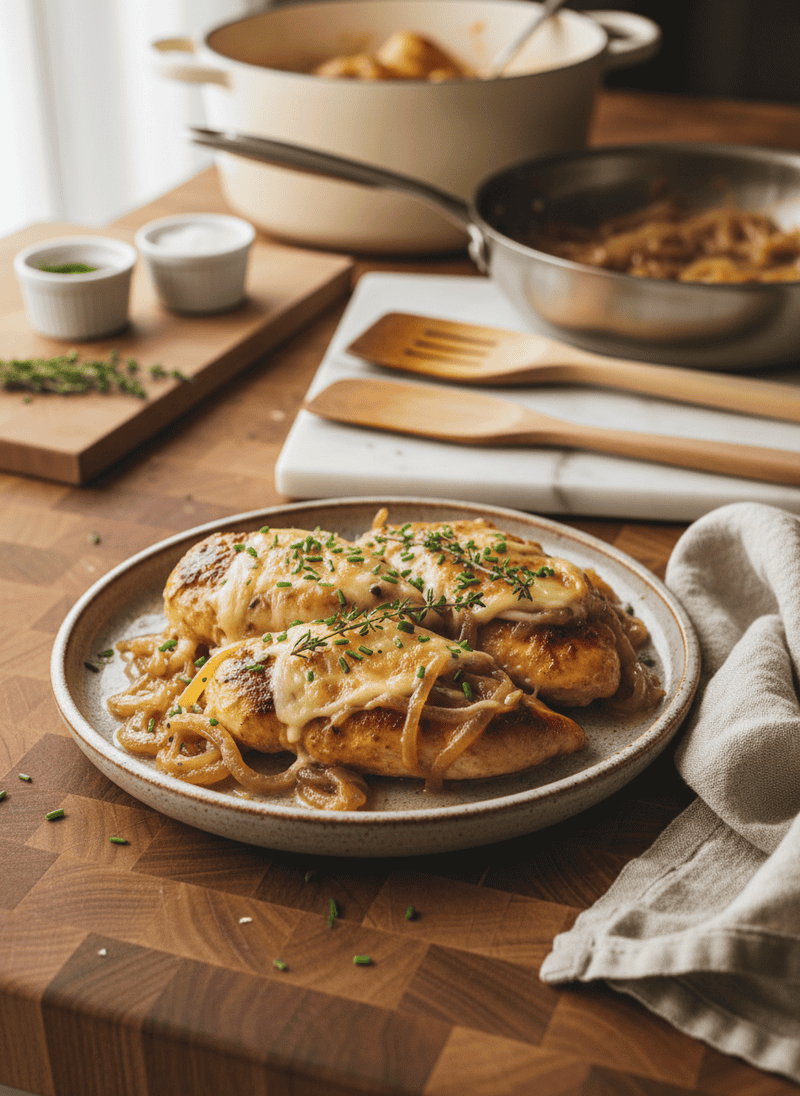 Creamy French Onion Chicken