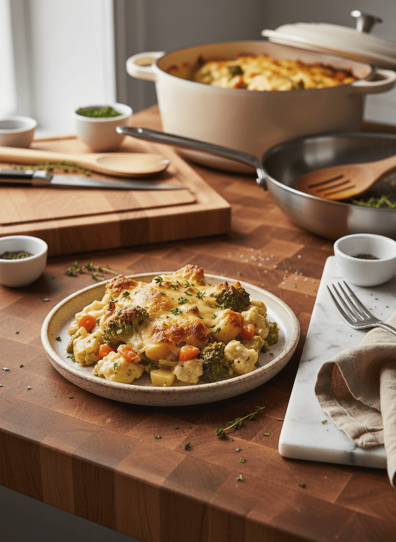 Creamy Vegetable Bake