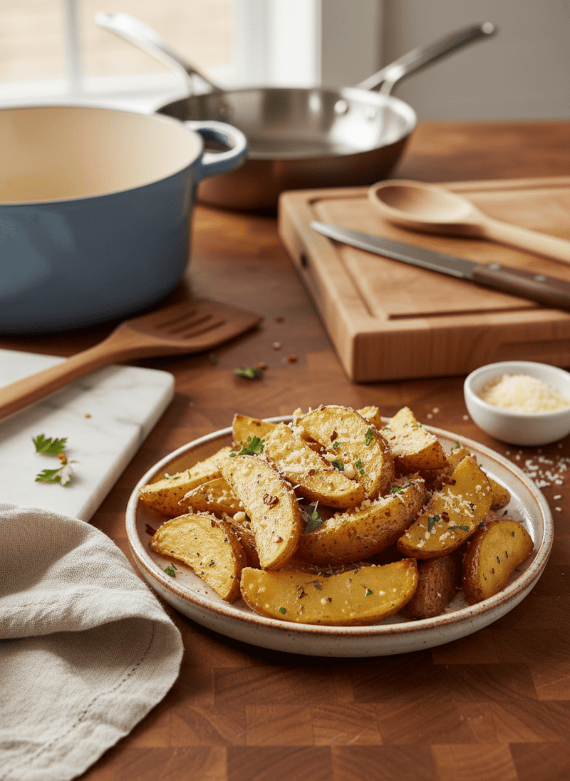Garlic Parmesan Potatoes