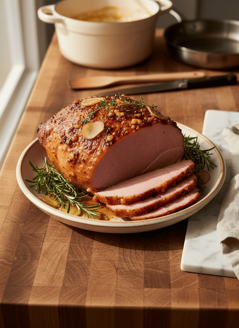 Ginger-Ale Glazed Ham