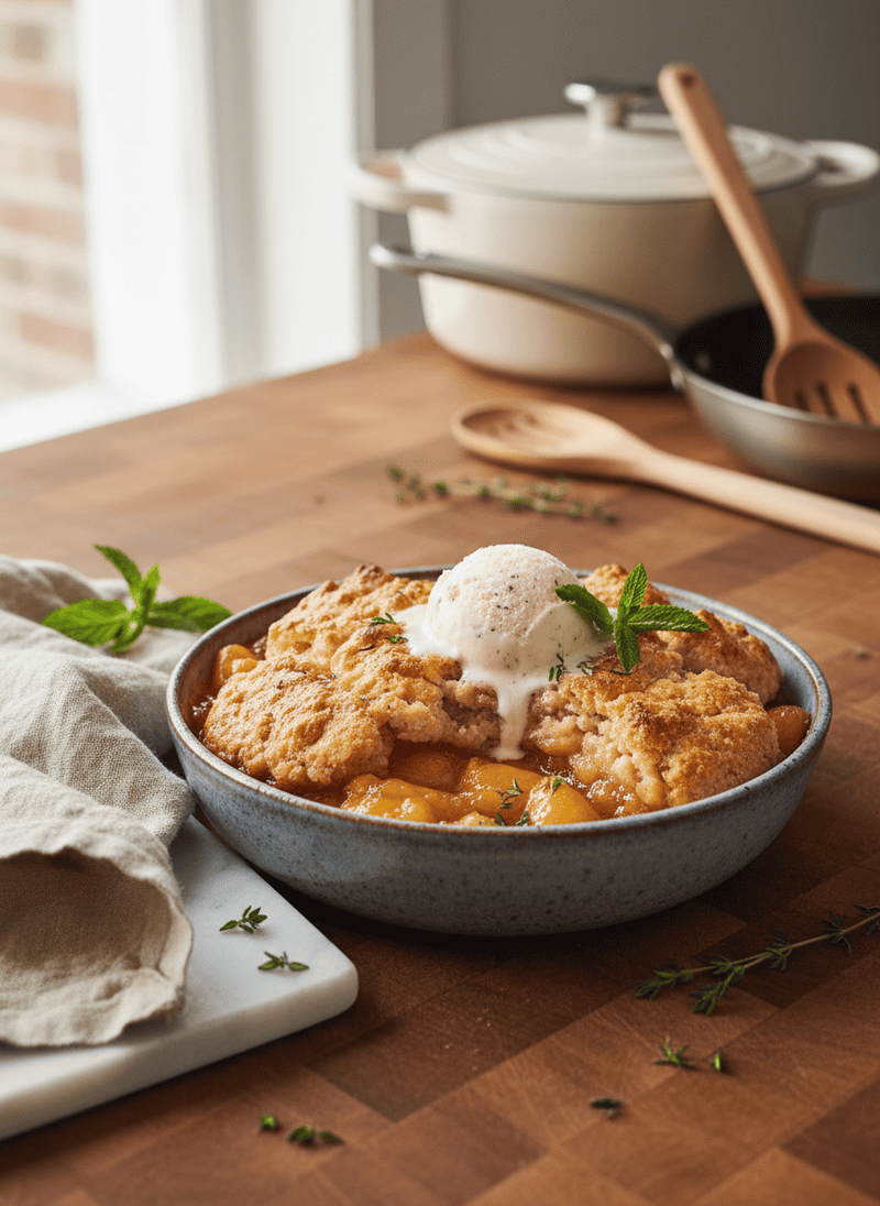 Peach Cobbler