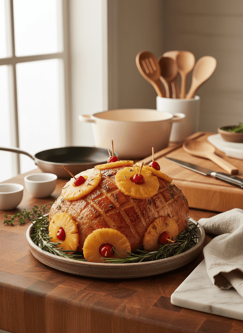 Pineapple Glazed Ham