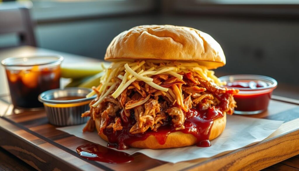 BBQ pork sandwiches