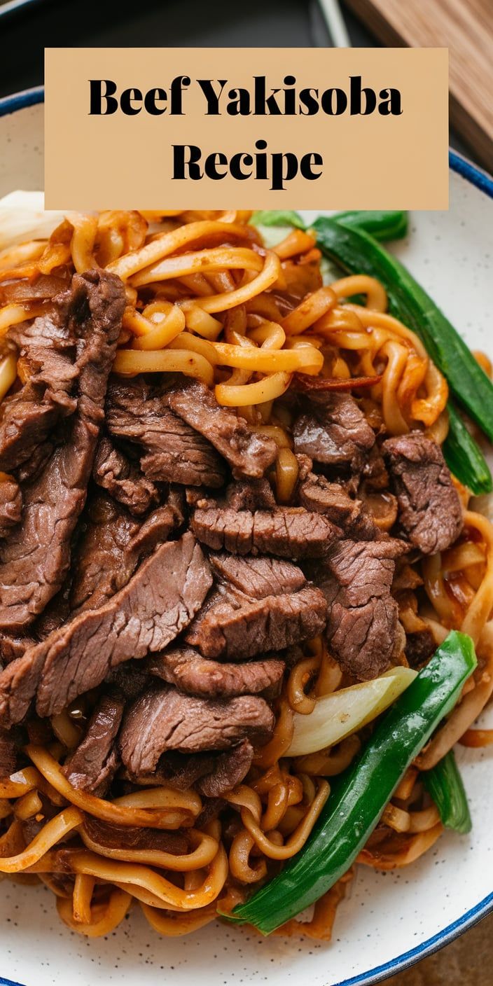 Beef Yakisoba Recipe