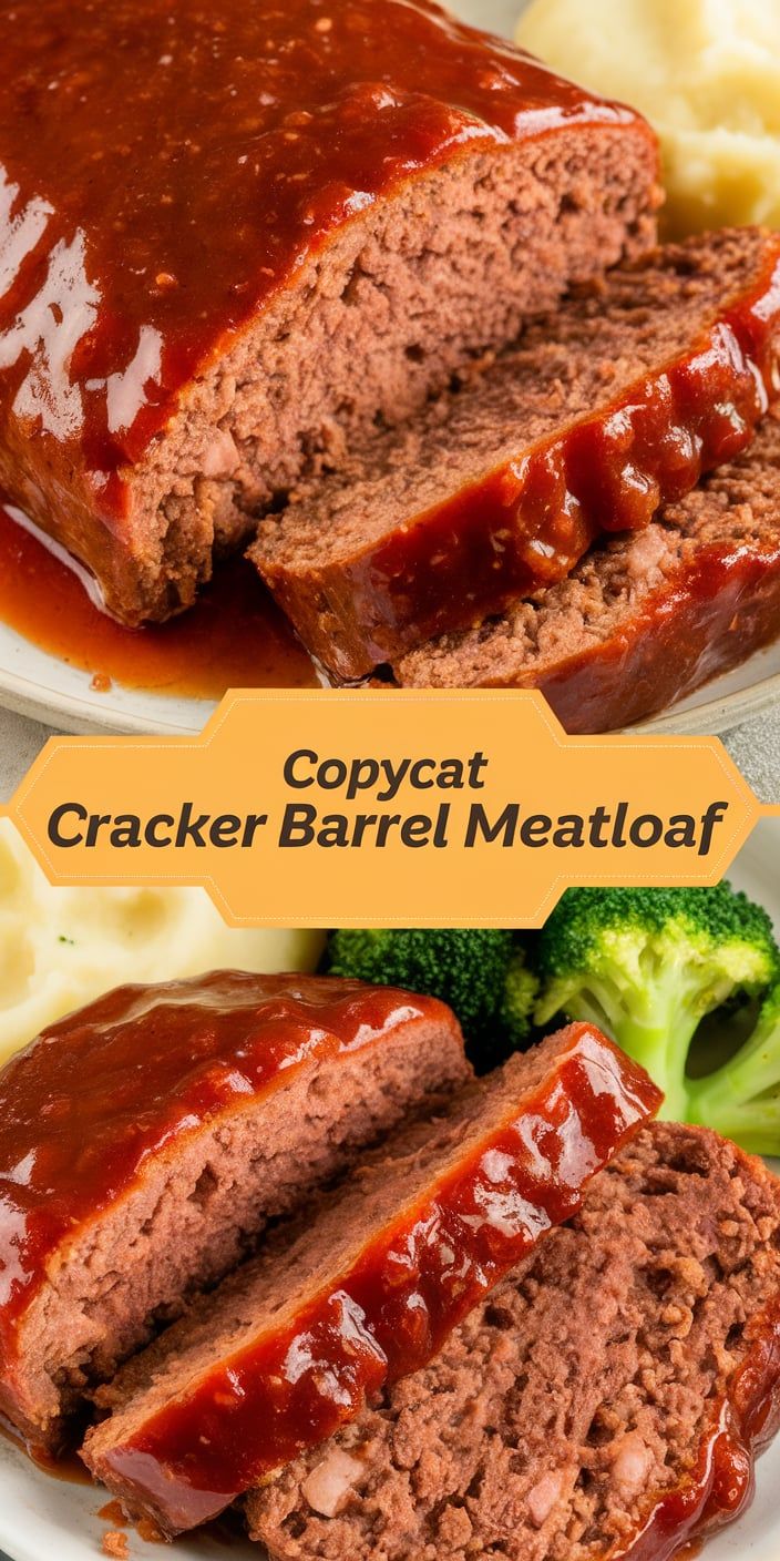 Copycat Cracker Barrel Meatloaf