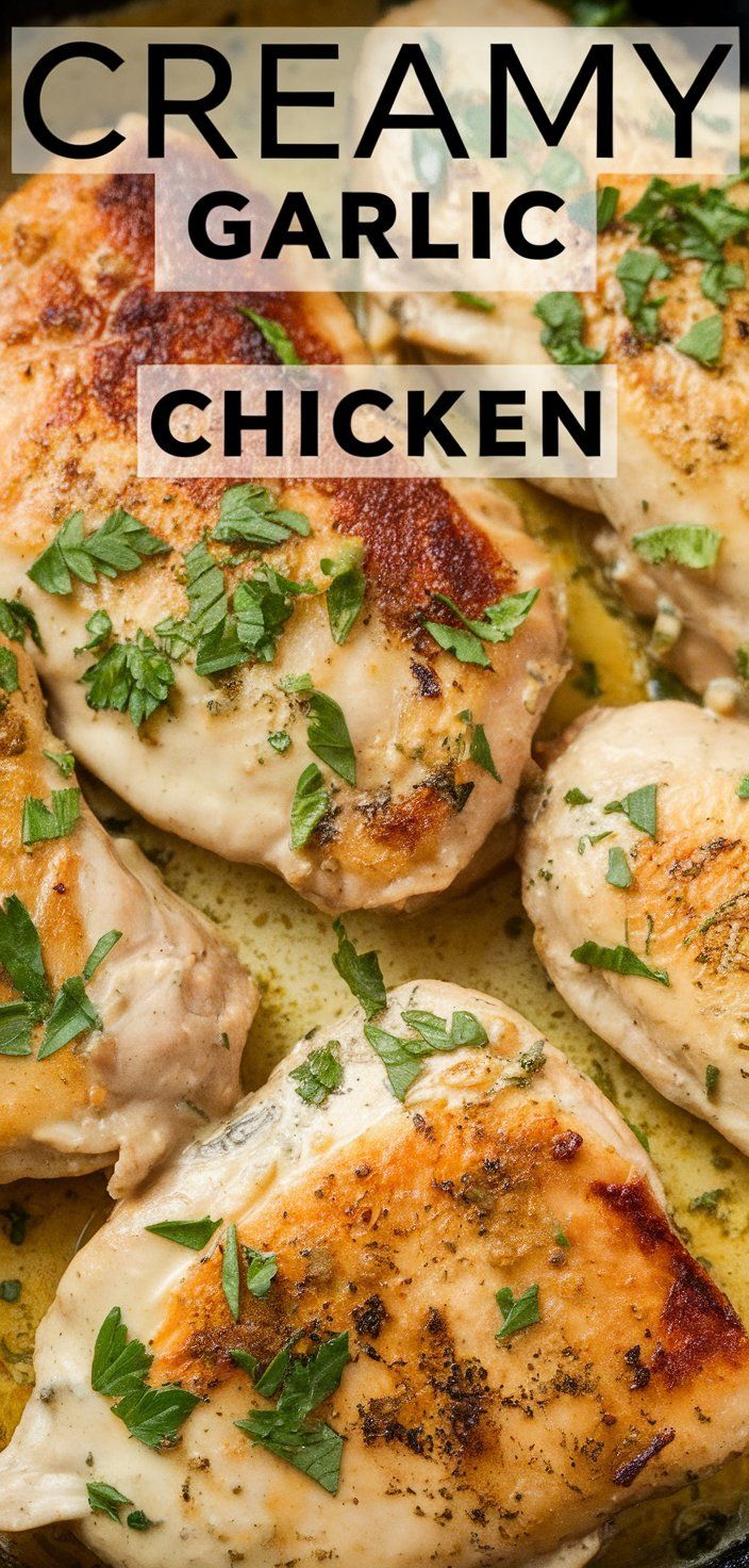 Creamy Garlic Chicken