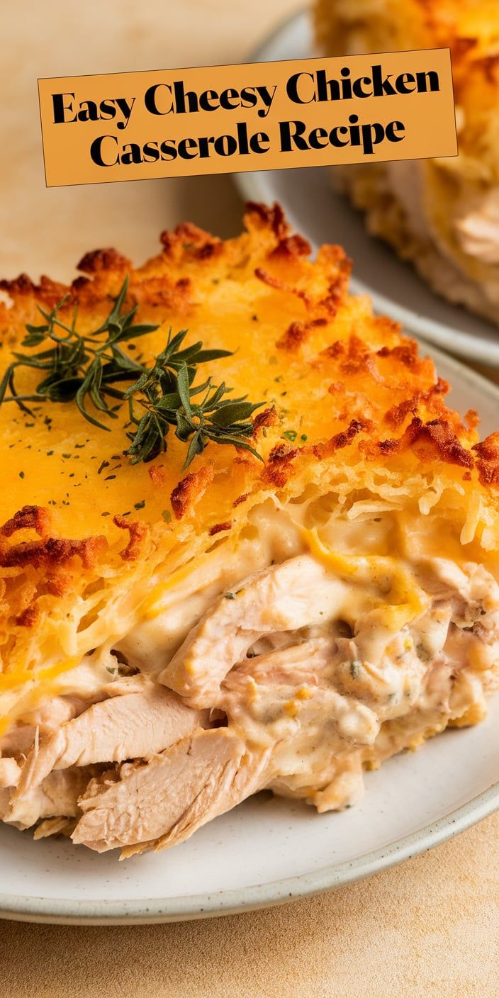 CourtneyS Easy-Cheesy Chicken Casserole