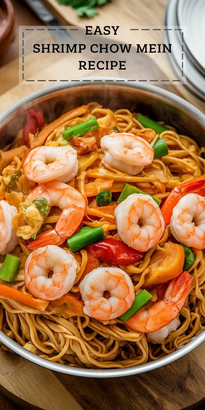 Easy Shrimp Chow Mein Recipe