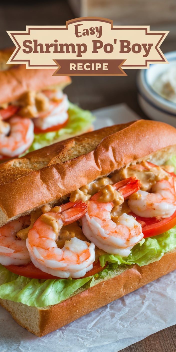 Easy Shrimp Po' Boy Recipe