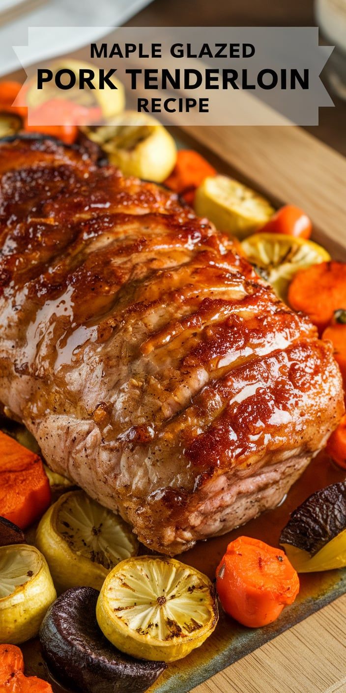 Maple Glazed Pork Tenderloin Recipe