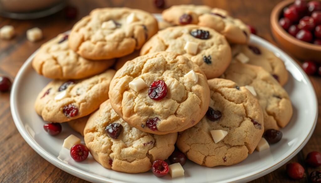 White Chocolate Cranberry Cookies