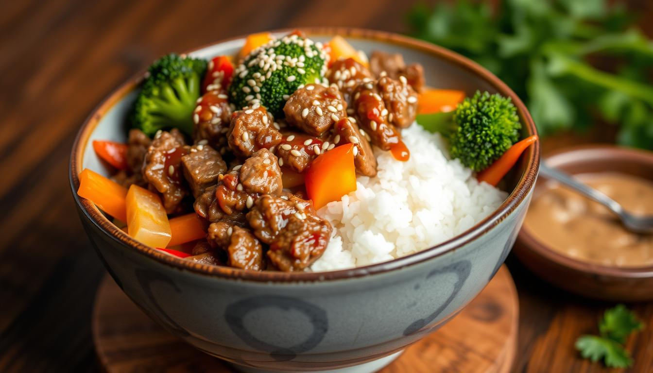 Ground Beef and Broccoli