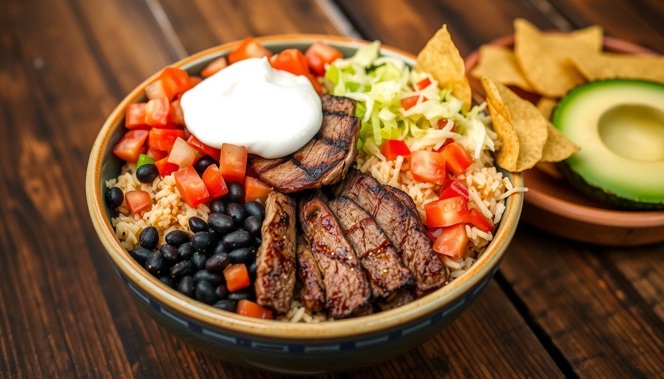 Easy Steak Burrito Bowls Recipe(00)