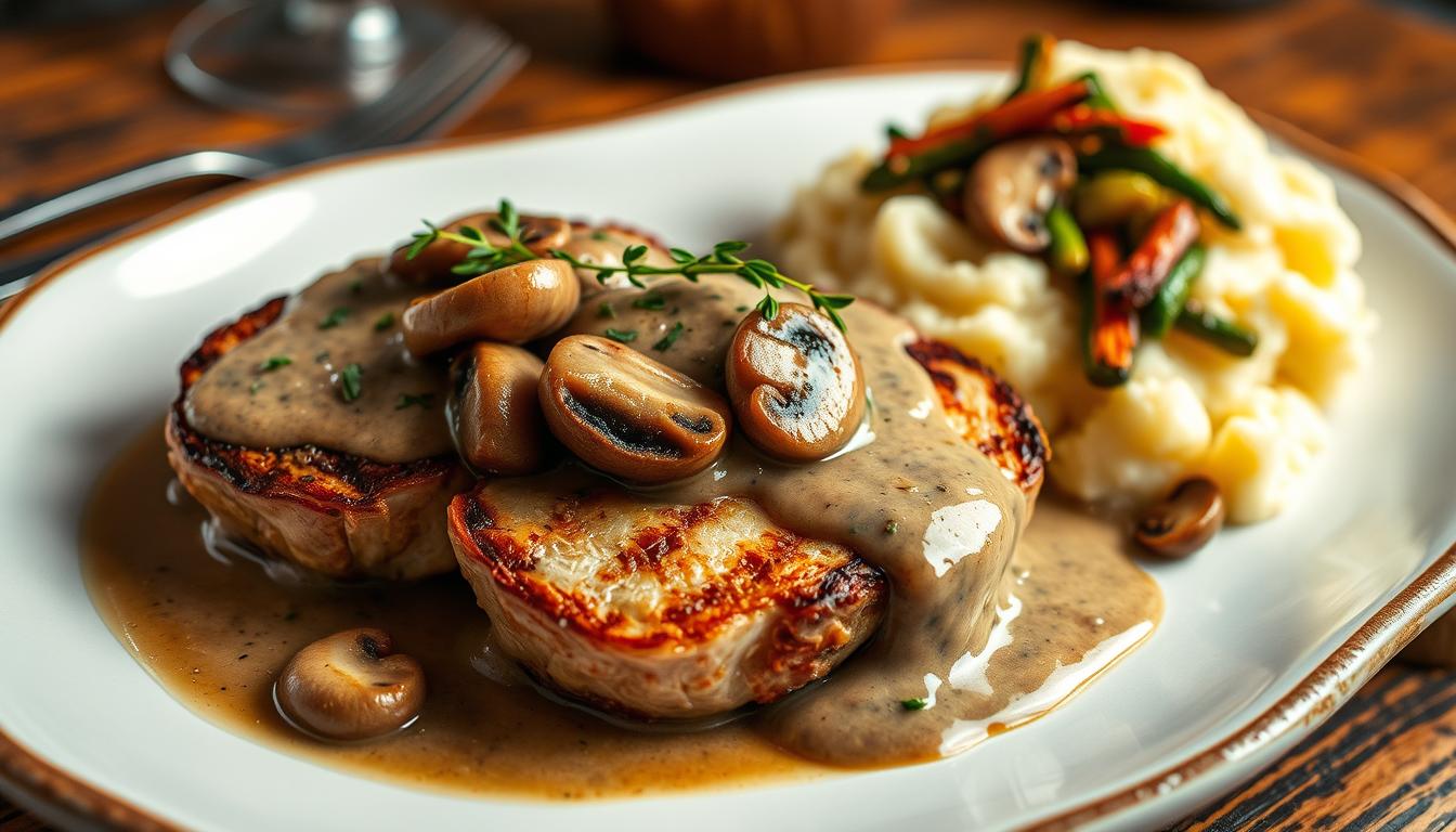 Mushroom Pork Chops