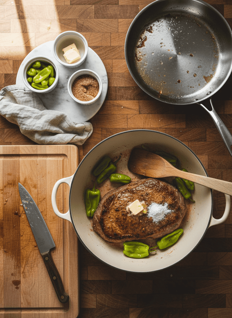 Prep Work - Crockpot Mississippi Pot Roast