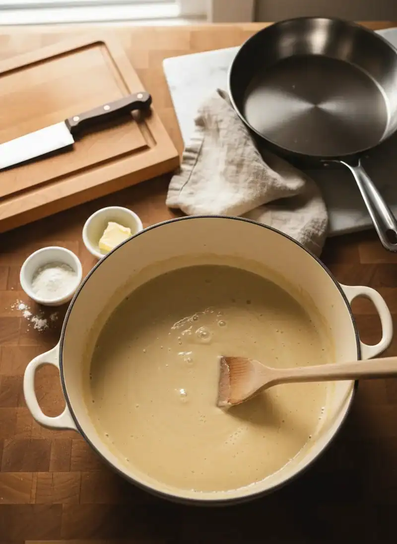 Make the Cream Gravy - Country Fried Steak Recipe