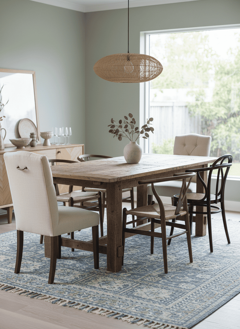 Ditching Matched Dining Sets