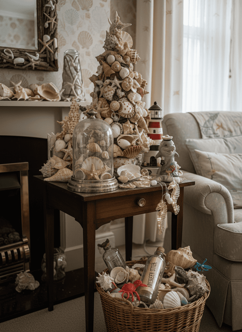 Excessive Use of Seashells and Novelty Items