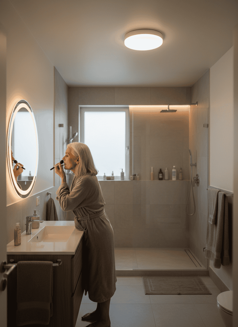 Ignoring Inadequate Lighting for Safety and Comfort