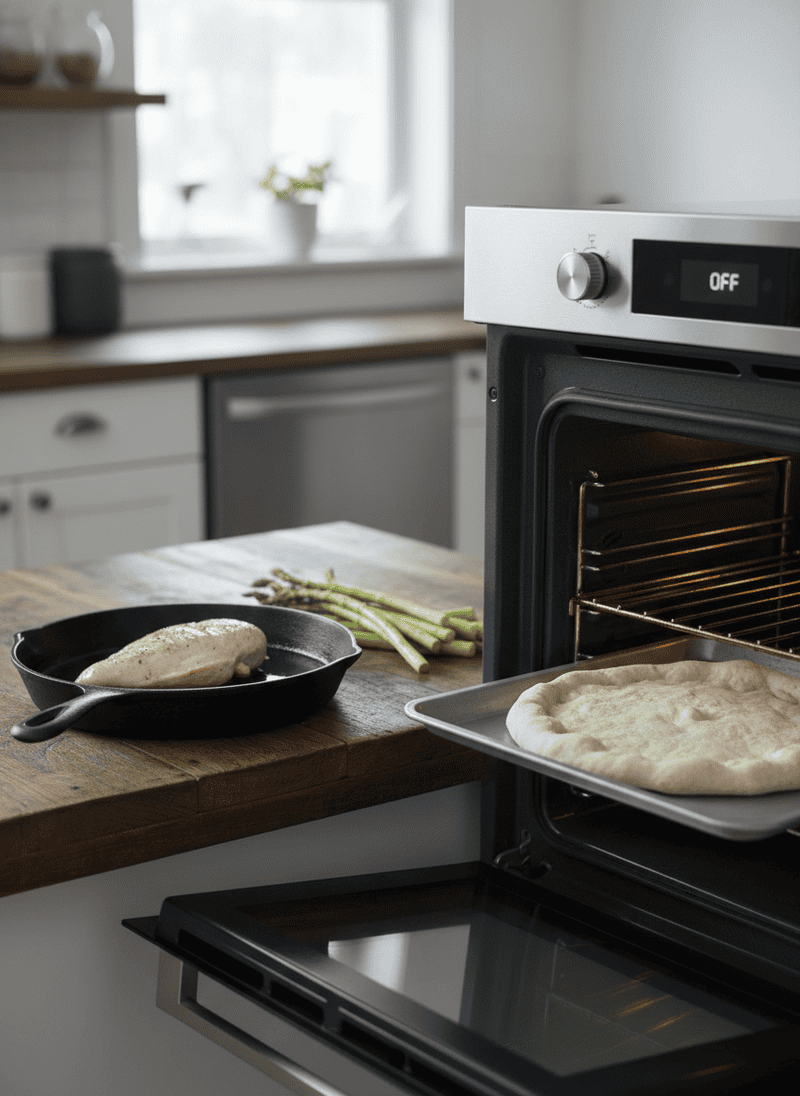 Not Preheating Your Pan or Oven