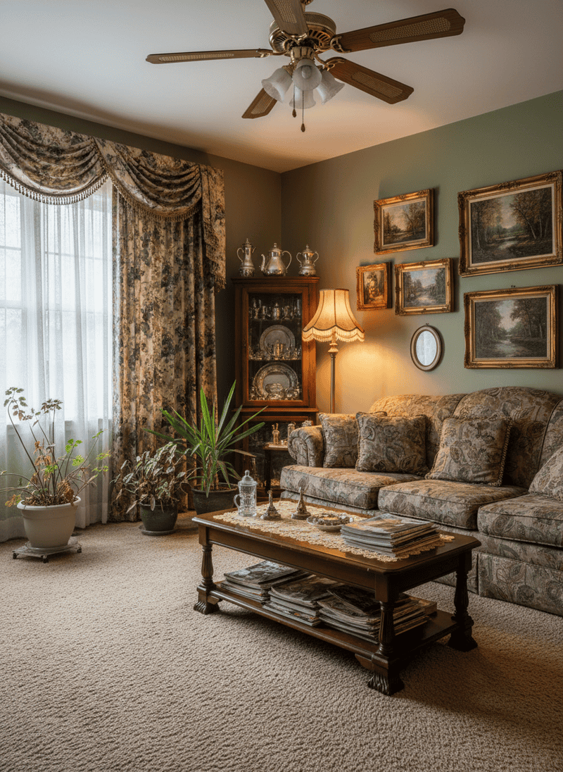 Outdated Decor and Ambiance