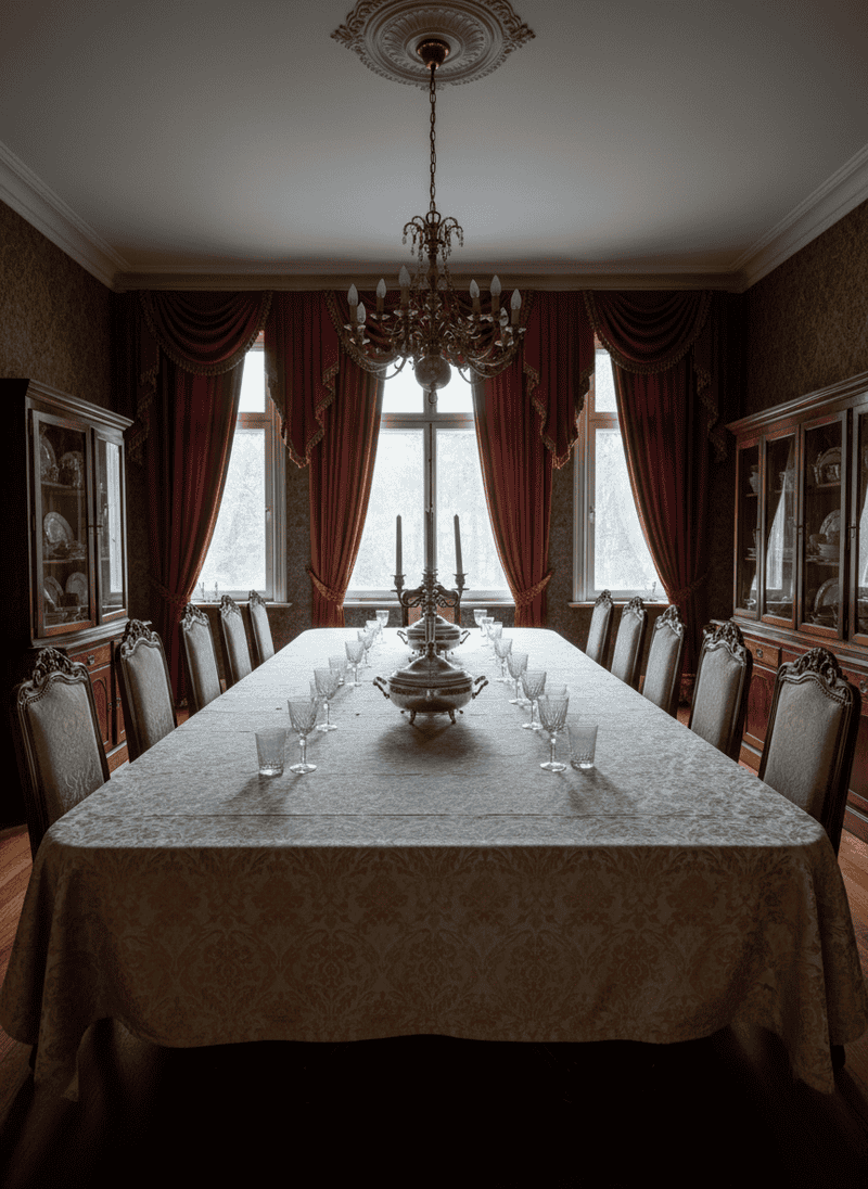 Overly Formal, Unused Dining Rooms